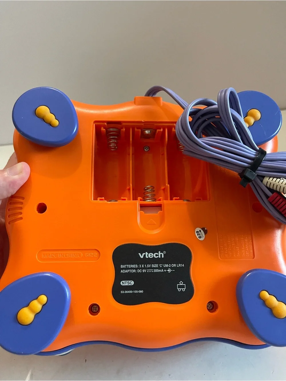 Vtech V.Smile TV Learning System Console w/1 controller UNTESTED